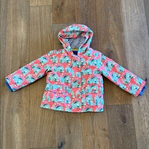 Mini Boden Rain Jacket/Vest Combo 2-3
